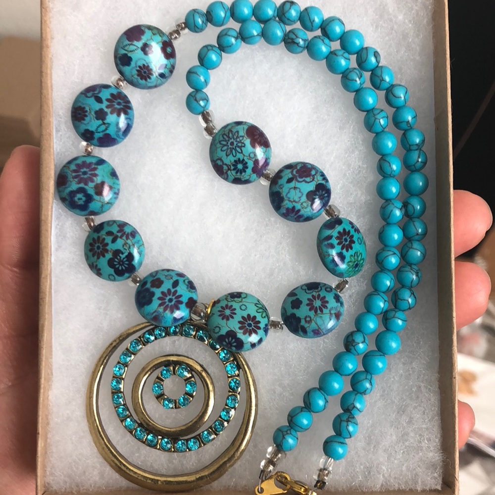 Bohemia Turquesa necklace